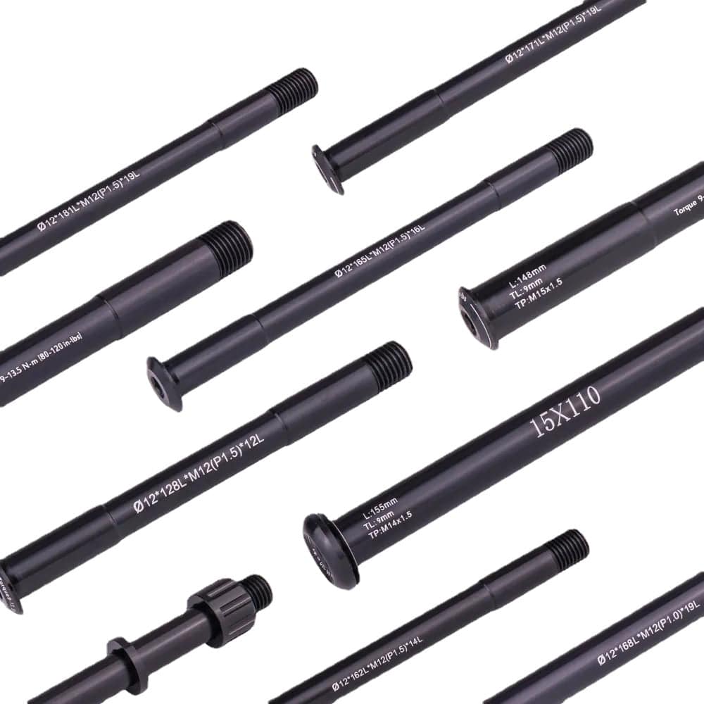 ZTTO MTB Thru Axle Road Bike Shaft Front Rear Skewers Cap 12mm 15mm Wheel Axis Hub X-12 Nut 15x100 12x142 12x100 12x148 15x110-WAYBIKER