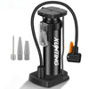 Xunting 140PSI High Pressure Bike Pump AV FV Portable Air Inflator Foot Bicycle MTB Bicycle Pump Bike Accessories-WAYBIKER