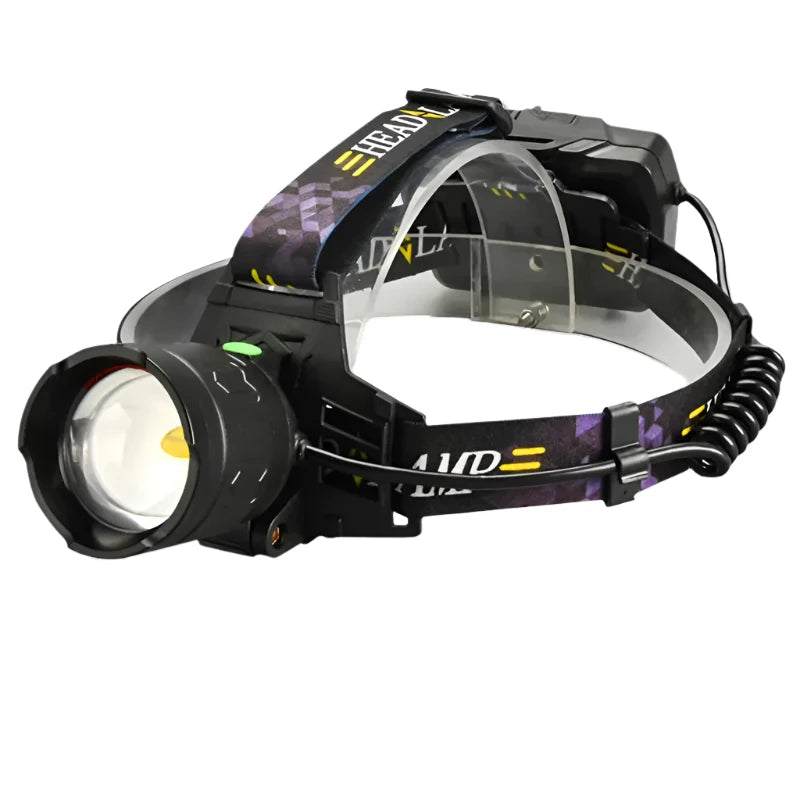 XHP70 Powerful LED Induction Headlamp USB Rechargeable 3*18650 With Battery Head Flashlight Outdoor Fishing Camping Head Torch-WAYBIKER