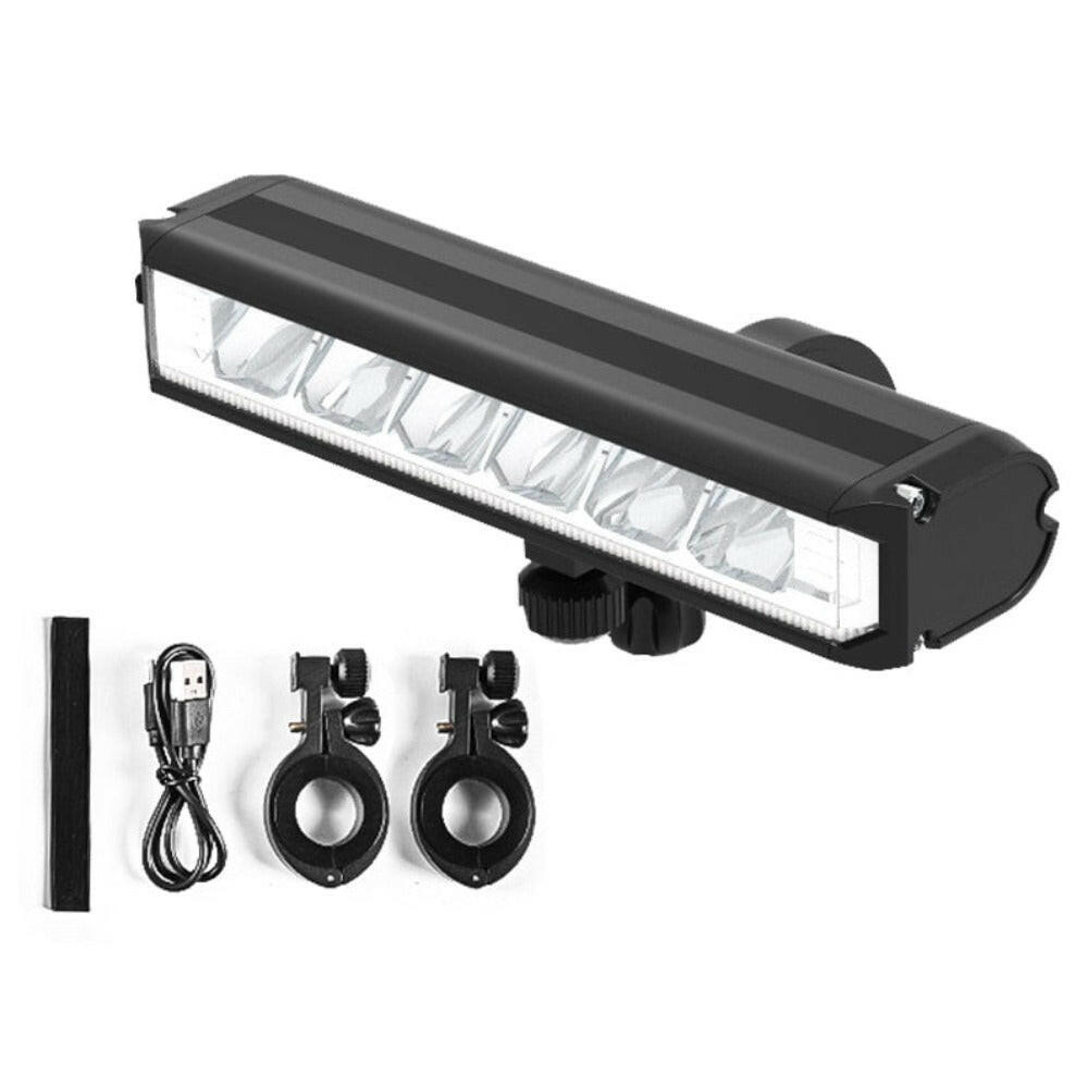 Bicycle Light Front 5200Lumen LED Bike Light 8000mAh Waterproof Flashlight MTB Road Cycling Rechargeable Lamp Bike Accessories-WAYBIKER