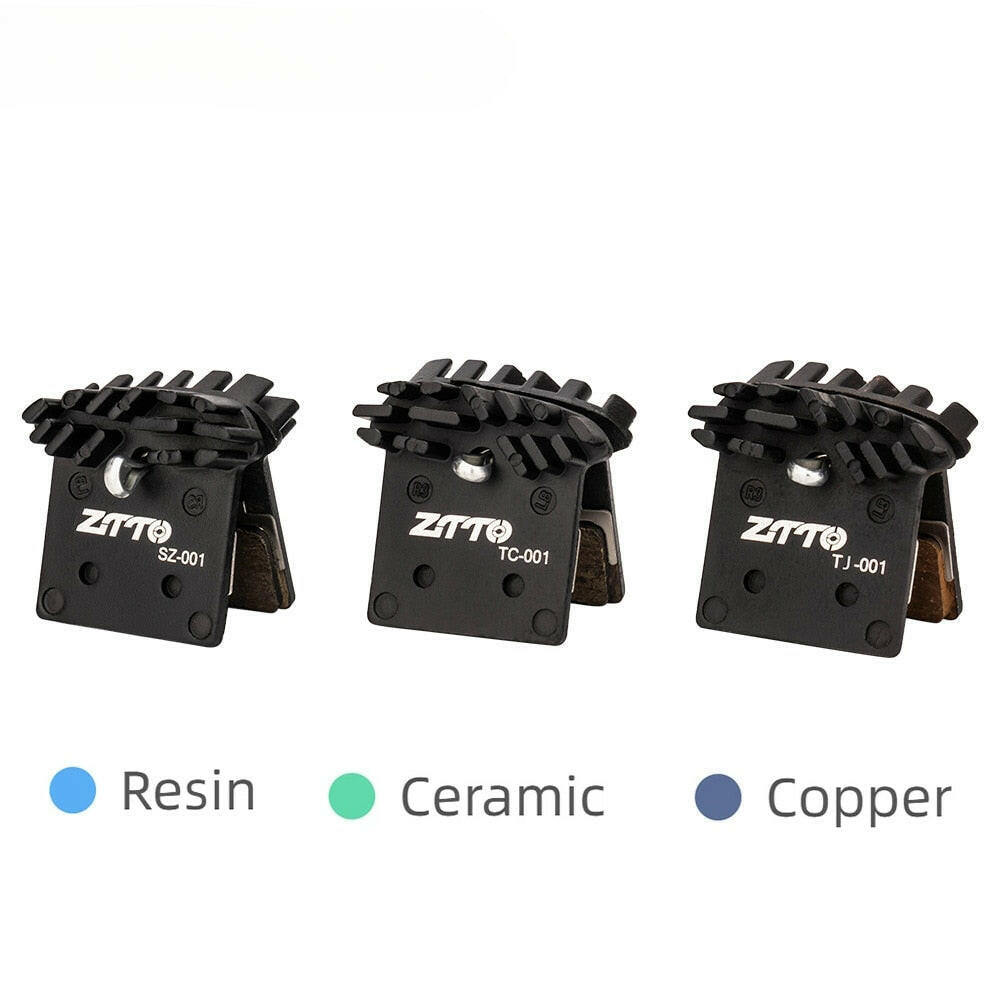 ZTTO MTB Bike Ceramic/ Metallic/ Resin Cooling Tech Brake Pads For M9000 M9020 M985 M8100 M785 M8000 G03A Hydraulic Brake Pads-WAYBIKER