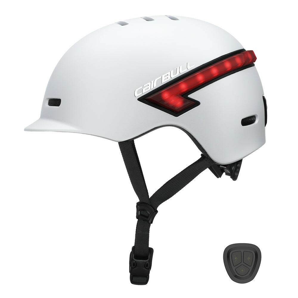 Bicycle Helmet Men Female Bike Smart Cycling Helmets Turn Signal Light Led Chargeable Electr Scooter Man Hat IPX4 Waterproof-WAYBIKER