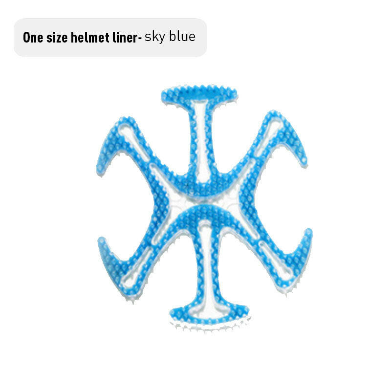 Bicycle Helmet Universal Silicone Elastic Massage Protective Pad Cycling Equipment Breathable Inner Pads for Children Adult-WAYBIKER