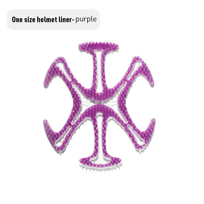 Bicycle Helmet Universal Silicone Elastic Massage Protective Pad Cycling Equipment Breathable Inner Pads for Children Adult-WAYBIKER