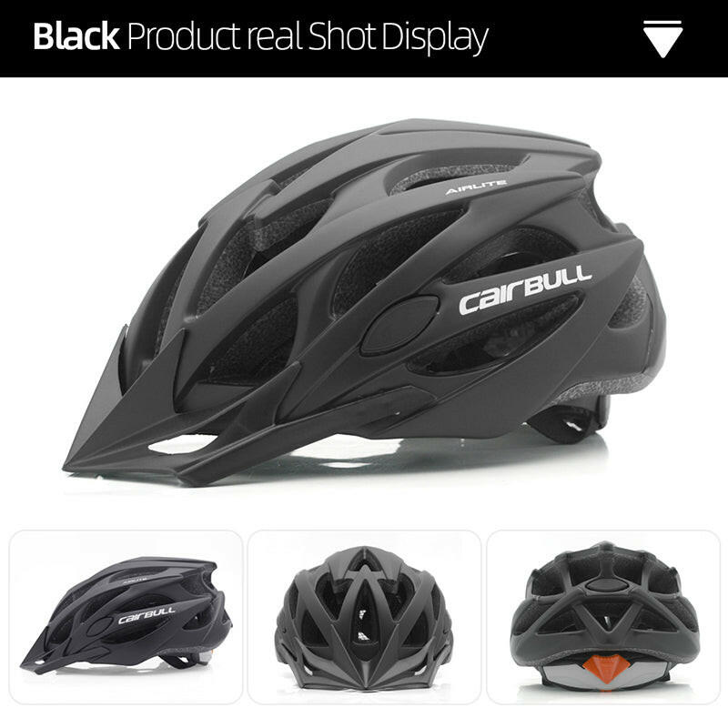 CAIRBULL Mountain Bike Helmet Mtb Cycling Road Helmets With Visor Insect Net Men Women Integrally-Molded Ventilated Ultralight-WAYBIKER