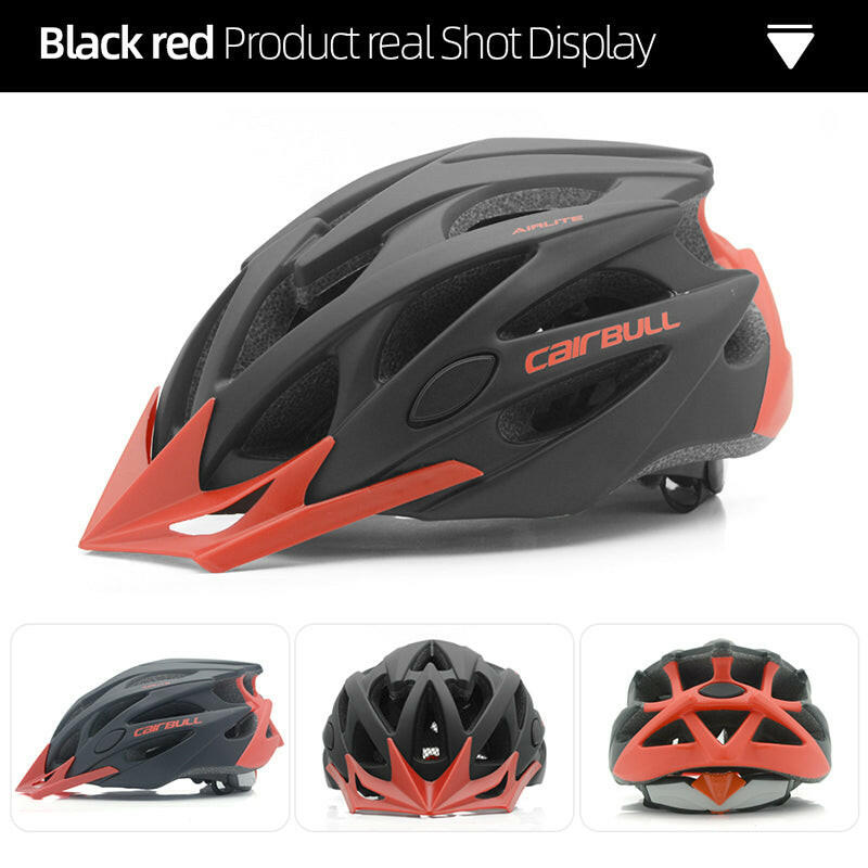 CAIRBULL Mountain Bike Helmet Mtb Cycling Road Helmets With Visor Insect Net Men Women Integrally-Molded Ventilated Ultralight-WAYBIKER