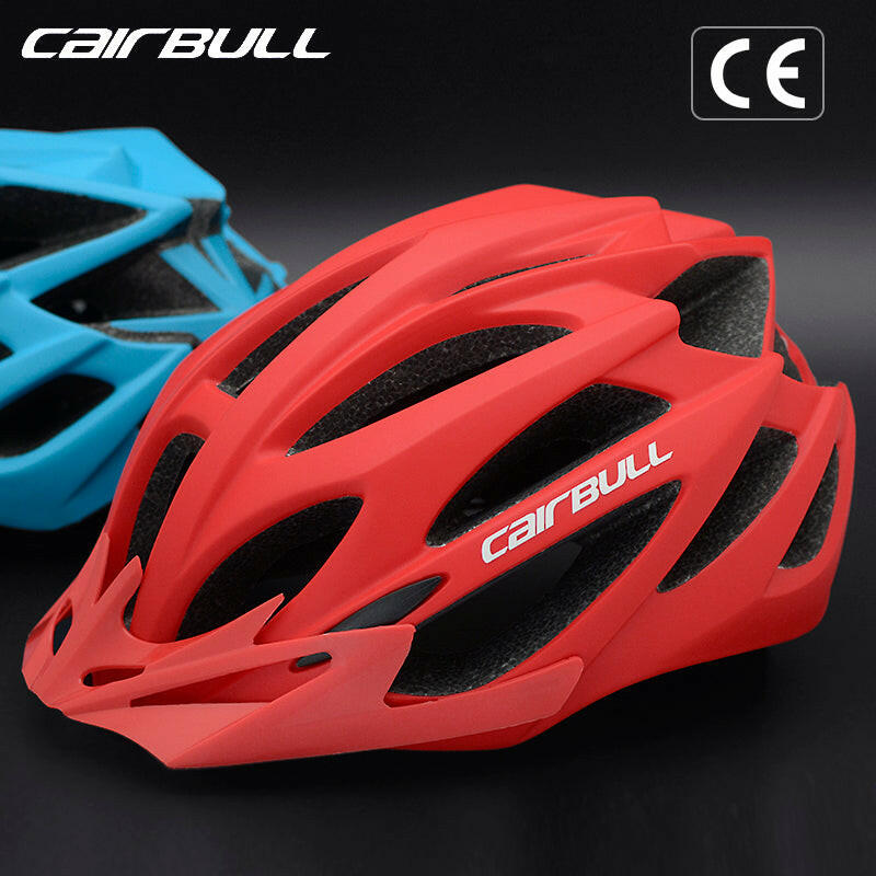 CAIRBULL Mountain Bike Helmets Mtb Ultralight Integrally-Molded Road Helmet Removable Sun Visor Adult Men Women Ventilated M/L-WAYBIKER