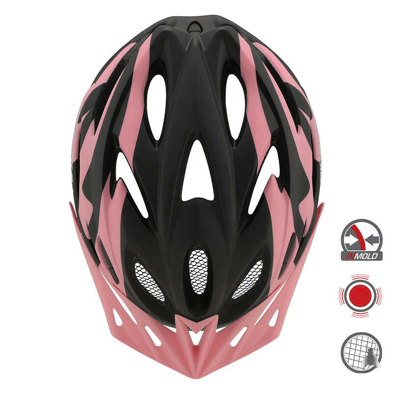 CAIRBULL Road Bike Helmet Men Women Outdoor Ultralight Cycling Safety Helmet Mtb Mountain Bicycle Helmets with Rear Light Visor-WAYBIKER