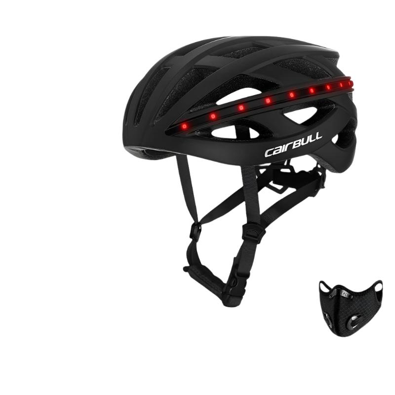CAIRBULL Smart Road Bike Helmet LED Turn Signal Light Strip Stoplight In-mold EPS Safety Cycling Equipment Helmet for Adult M/L-WAYBIKER