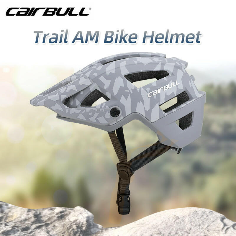 Cairbull Bicycl Helmet Light Weight 19 Vents Adjustable Visor Cycling Equipment for Trail/AM/MTB Riding Fashion Bike Helmets-WAYBIKER