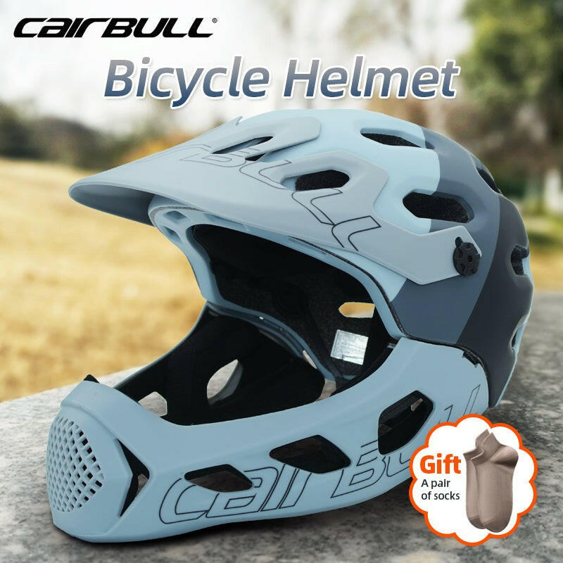 Cairbull Bike Helmet Men Women In-mold Full Face MTB Mountain Cycling Helmet OFF-ROAD Racing Safety Sports Bicycle Helmet Caps-WAYBIKER