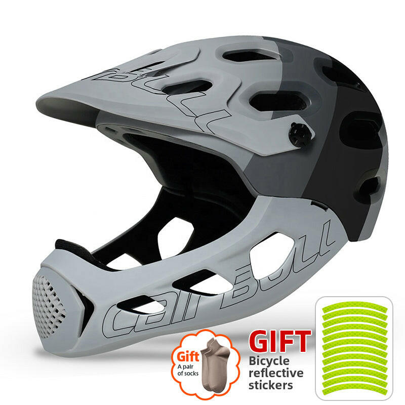 Cairbull Bike Helmet Men Women In-mold Full Face MTB Mountain Cycling Helmet OFF-ROAD Racing Safety Sports Bicycle Helmet Caps-WAYBIKER