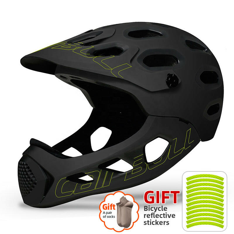 Cairbull Bike Helmet Men Women In-mold Full Face MTB Mountain Cycling Helmet OFF-ROAD Racing Safety Sports Bicycle Helmet Caps-WAYBIKER