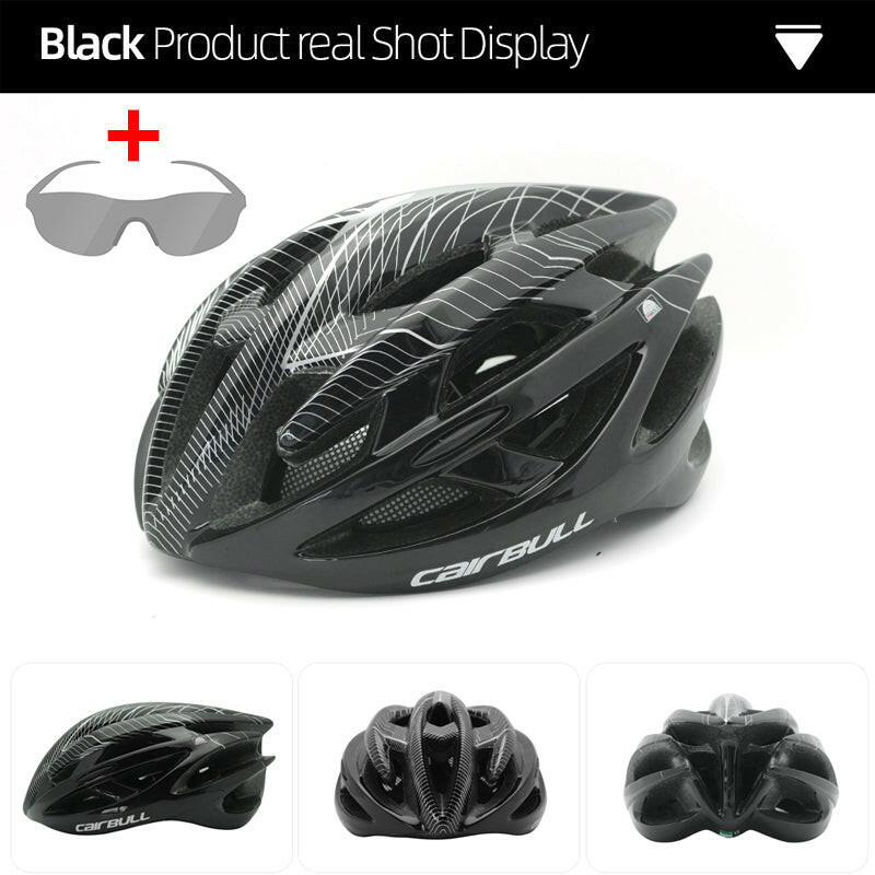 Cairbull Bike Helmet Road Cycling Safety Helmet Ultralight Integrally-Molded With Insect Net for Men Women Casco Bicicleta EPS