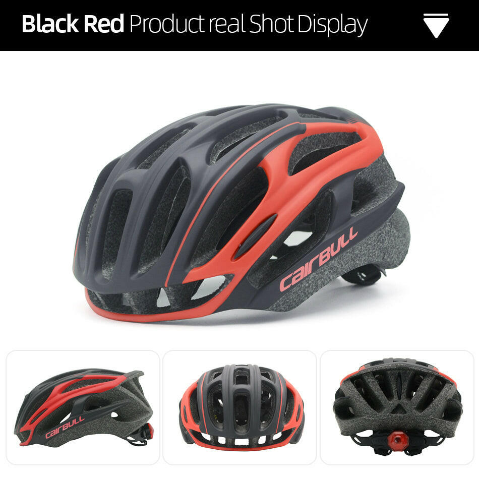Cairbull Cycling Racing Bike Helmet Ultralight Aero Speed Casque Velo Casco De Seguridad 3 Modes Tail Light Integral Helmet-WAYBIKER