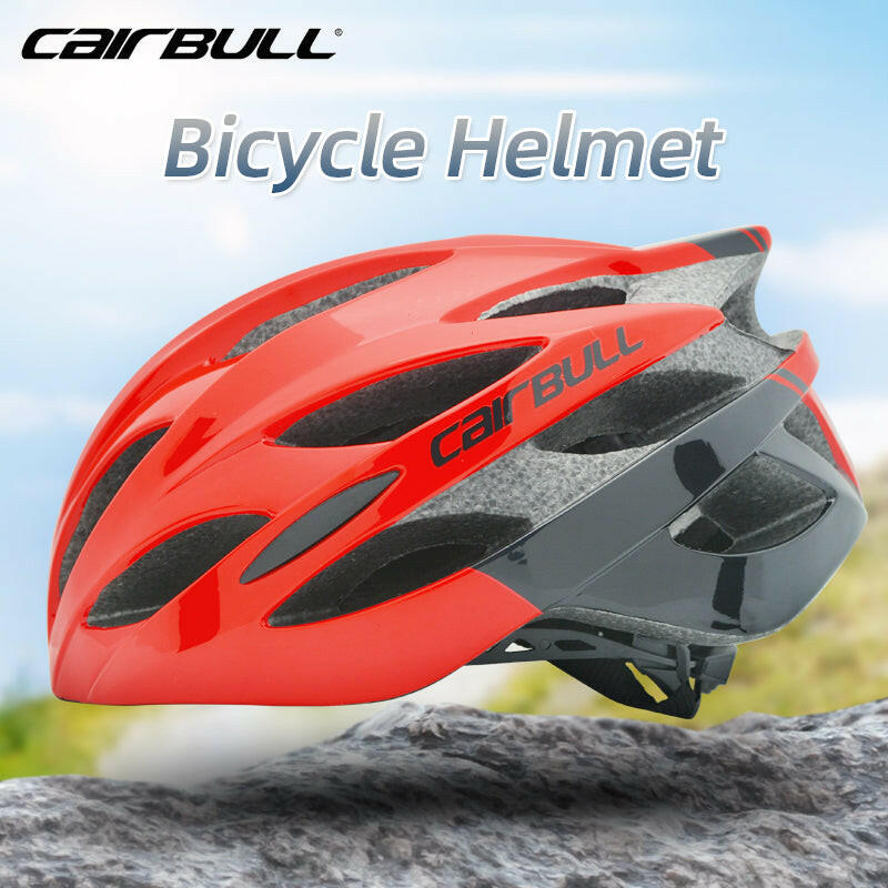 Cairbull Road Bike Helmet Ultralight Red Bicycle Helmets for Men women 250g 25 Air-Vents Safe Cap Accessories Capacete Ciclismo