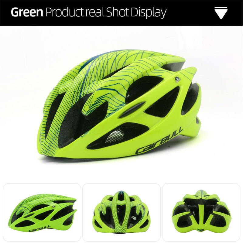 Cairbull Road Cycling Helmet Men's Racing Bike Integrally-Molded Lightweight Helmet with Cycling Glasses Casco Bicicleta Hombre-WAYBIKER