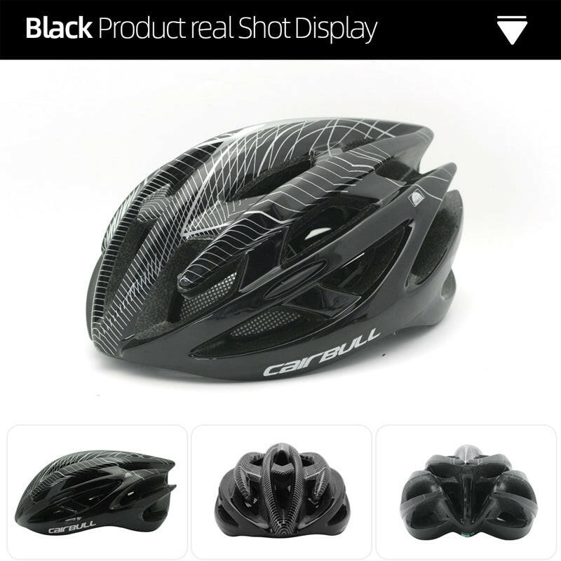 Cairbull Road Cycling Helmet Men's Racing Bike Integrally-Molded Lightweight Helmet with Cycling Glasses Casco Bicicleta Hombre-WAYBIKER