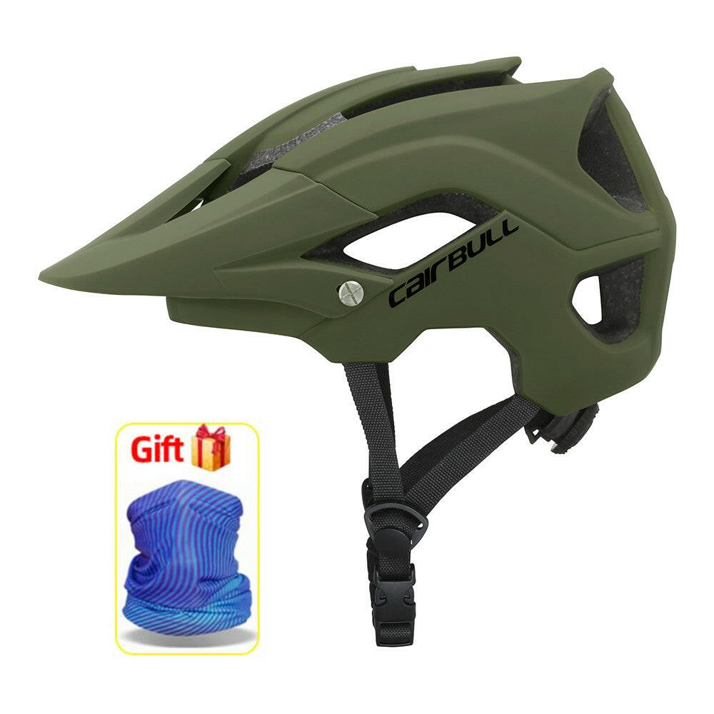 Cycling Helmet for Man Women In-Mold MTB Sport All Mountain Bike Helmet with Brim Perfect Safety Bicycle Helmet Superior Venting-WAYBIKER