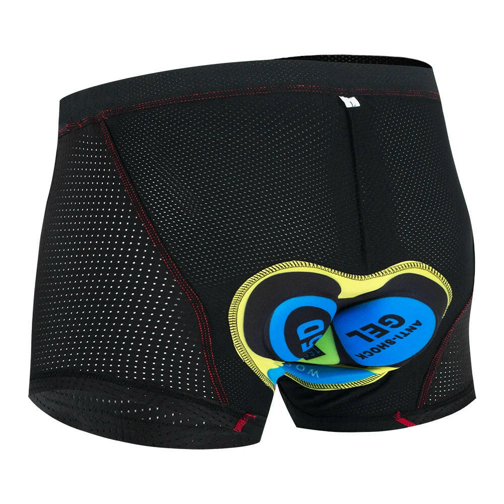 WOSAWE Upgrade Cycling Shorts Men Cycling Underpant Pro Shockproof Padded Bicycle Underpant MTB Road Bike Underwear Man Shorts-WAYBIKER