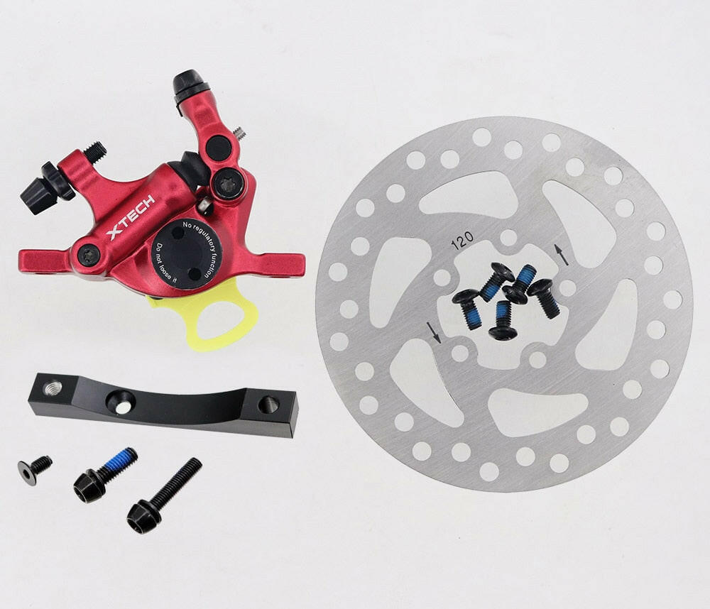 ZOOM Xtech HB100 Aluminium Alloy Hydraulic Brake For Xiaomi M365/Pro Electric Scooter Upgrade M365 Disk Brakes with adapter-WAYBIKER