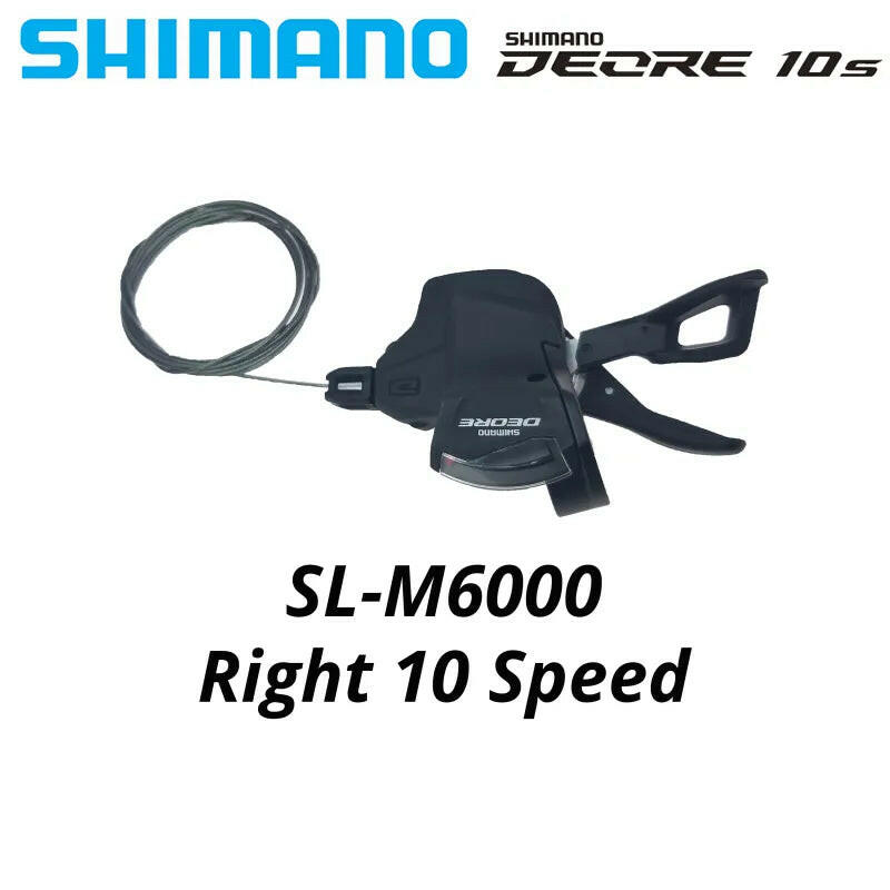Shimano Deore M6000 10 Speed Bike Shifters Lever SL-M6000 10s 10 S 10v MTB Mountain Bicycle Shift Set Trail Rapidfire New M615-WAYBIKER