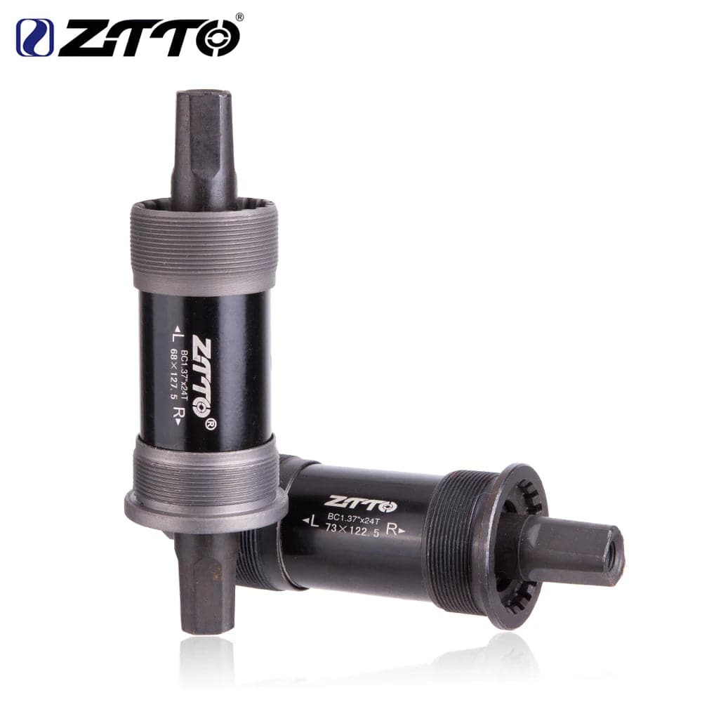 ZTTO Bicycle JIS Square Taper Bottom Bracket 103 107 110.5 113 116 118 120 122.5 124.5 127.5mm BSA 68 English Threaded BB ISO-WAYBIKER