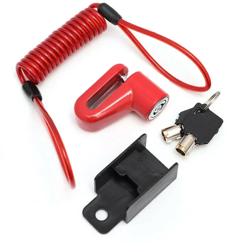 Disc Brakes Lock with Steel Wire for Xiaomi M365 1S Pro Universal Electric Scooter Guard Against Theft Accessories-WAYBIKER