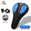 X-TIGER Bicycle Seat Cover 3D Sponge Polymer Soft Thickened Breathable Cycling Seat Mat Mountain Bicycle Saddle Seat Accessories-WAYBIKER