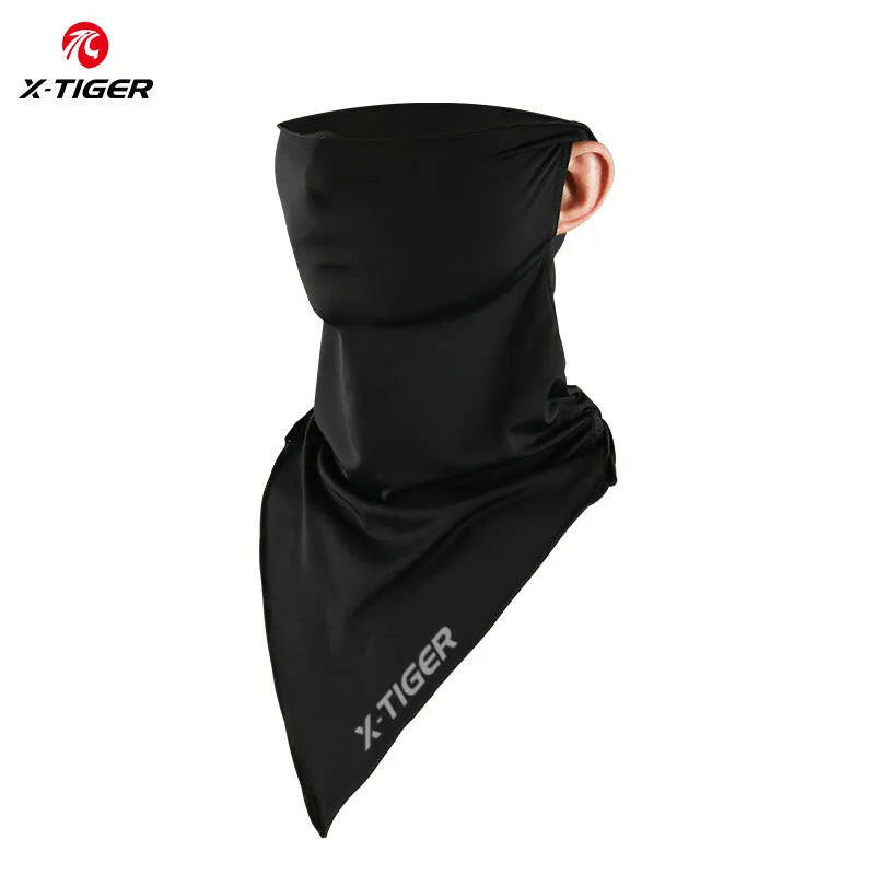 X-TIGER Face Mask Ice Fabric Sport Headband Summer Running Motorcycle Fishing Cycling Equipments Sun Protection Bicycle Bandana-WAYBIKER