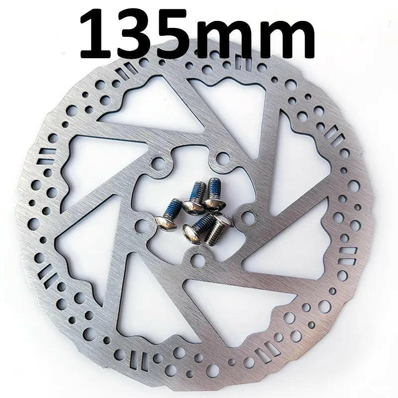 135mm Xtech Brake Disk for Xiaomi 1S Pro Electric Scooter Brake Stainless Steel Disc Pads Skateboard Replacement Parts-WAYBIKER