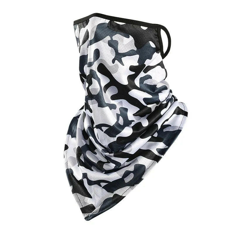 X-TIGER Scarf Summer Ice Silk Cycling Face Cover Breathable Men Women Sacrves Bandana Sun Protection Running Cycling Headwear-WAYBIKER