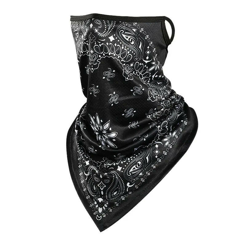 X-TIGER Ice Fabric Mask Full Face Sun Protection Men Women Scarf For Summer Running Fishing Cycling Equipments Sport Headband-WAYBIKER