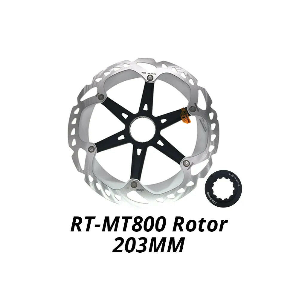 SHIMANO DEORE XT MT800 CENTER LOCK Disc Brake Rotor RT-MT800 Technology MTB Mountain Bicycle 160MM 180MM 203MM for M8100-WAYBIKER