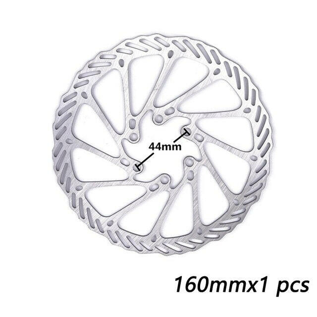 ZTTO MTB 120mm/140mm/160mm/180mm/203mm 6 Inches Stainless Steel Bicycle Rotor Disc For Mountain Road Cruiser Bike Brake Parts-WAYBIKER