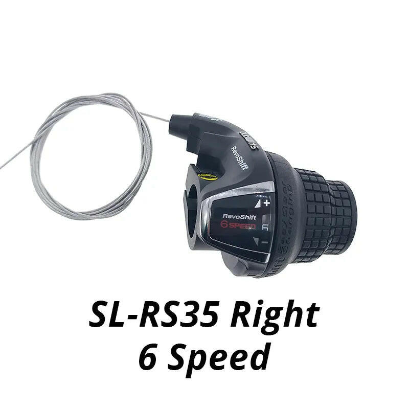 Shimano RS35 Tourney SL-RS35 Revoshift Bike Twist Shifter Lever 3*6s 3*7s 18S 21s Bicycle Comb RS35 as RS31 RS36-WAYBIKER