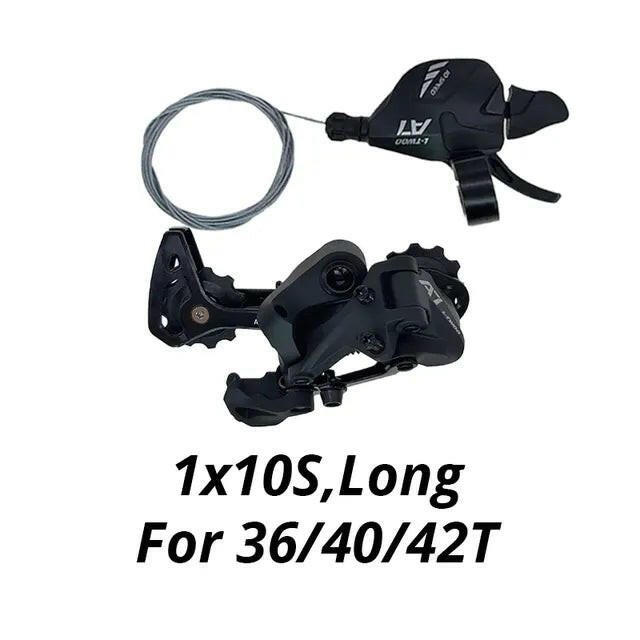 LTWOO A7 1X10 10 Speed Derailleurs Trigger Groupset 10s 10v Shifter Lever  Rear Derailleur Switches Compatible SRAM and SHIMANO-WAYBIKER