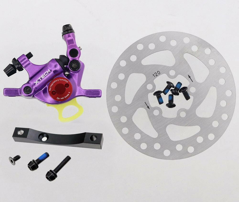 ZOOM Xtech HB100 Aluminium Alloy Hydraulic Brake For Xiaomi M365/Pro Electric Scooter Upgrade M365 Disk Brakes with adapter-WAYBIKER
