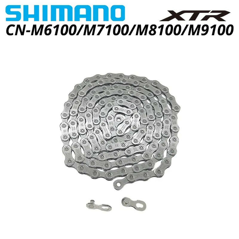 SHIMANO DEORE SLX XT XTR M6100 M7100 M8100 M9100 Chain 12 Speed Mountain Bike Bicycle 12s Current MTB Parts WITH QUICK LINK-WAYBIKER