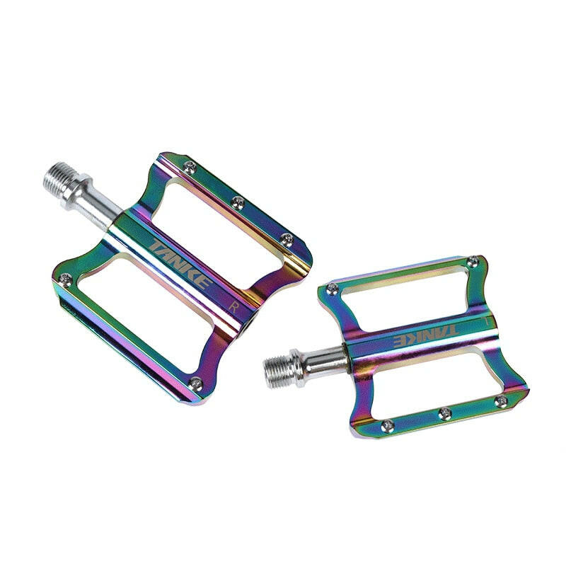 TANKE Ultralight MTB Bicycle Pedals Mountain Road Bike CNC Bearings Anti-Slip Nails Pedal Lightweight BMX Cycling Parts-WAYBIKER