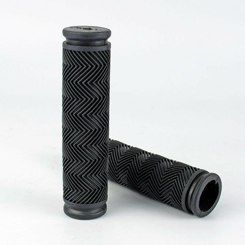 1pair Rubber Bicycle Handlebar Grips MTB Bike Grips BMX Mountain Road Fixie Bike Soft Grips Shockproof Bike Parts accessories-WAYBIKER