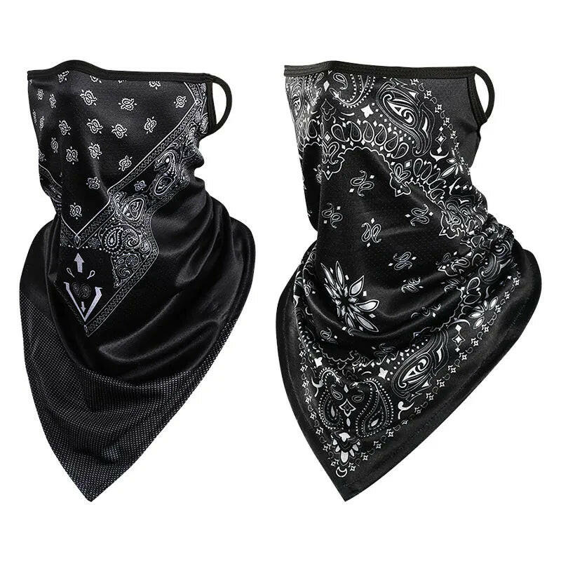 X-TIGER Ice Fabric Mask Full Face Sun Protection Men Women Scarf For Summer Running Fishing Cycling Equipments Sport Headband-WAYBIKER