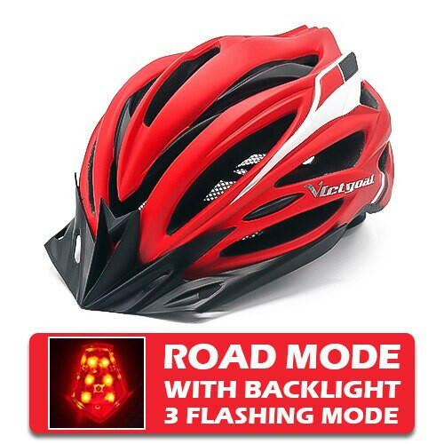 VICTGOAL Bicycle Helmet For Men Ultralight Safety MTB Road Racing Bike Helmet Speed Motorcycle Electric Scooter Cycling Helmet-WAYBIKER