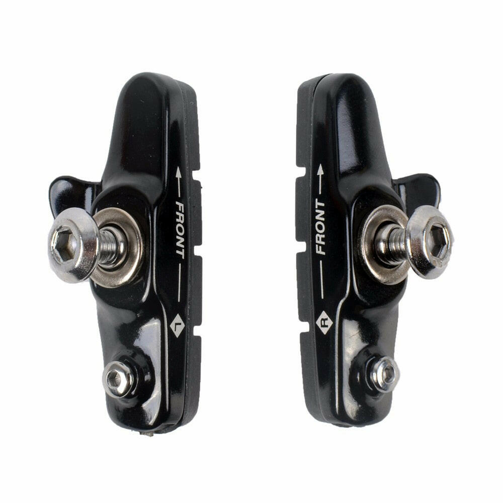 ZTTO Road Bike Brake Shoes Pads C-Brake Shoes Light-Weight  Aluminum Alloy Pads Rubber Brake Shoes for C-Brake Calipers-WAYBIKER