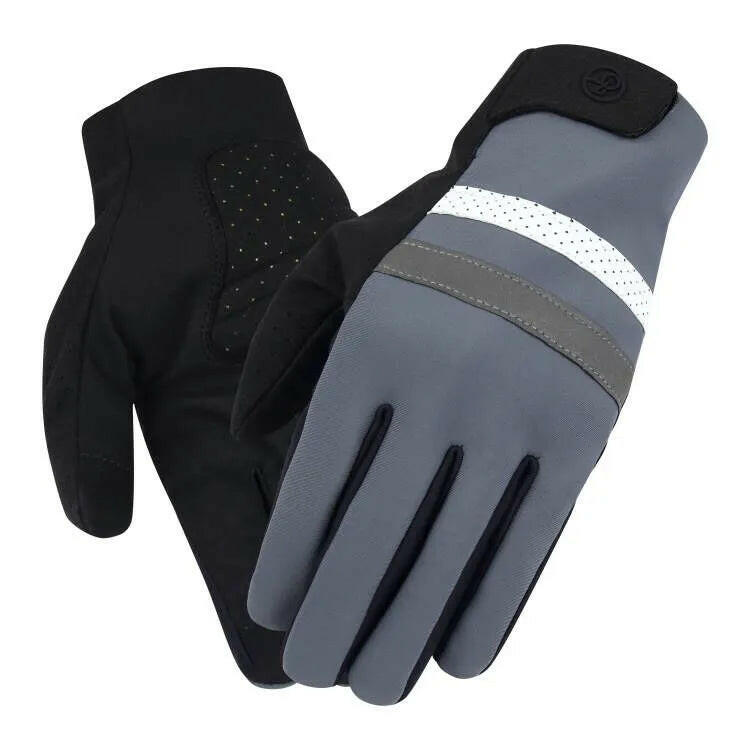 Ykywbike Winter Cycling Gloves Bicycle Gloves Windproof Waterproof Thermal Warm Fleece Mtb Gloves Long Distance Cycling Gloves-WAYBIKER