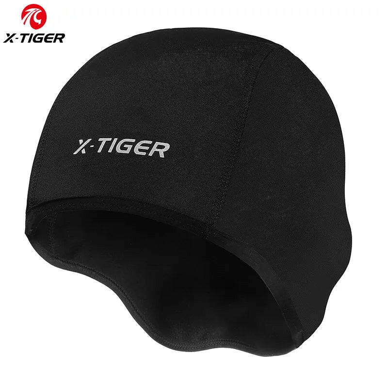 X-TIGER Outdoor Cycling Headband Windproof Cycling Headwear Cap Winter Warm Fleece Bicycle Equipment Ear Warmer Sports Sweatband-WAYBIKER