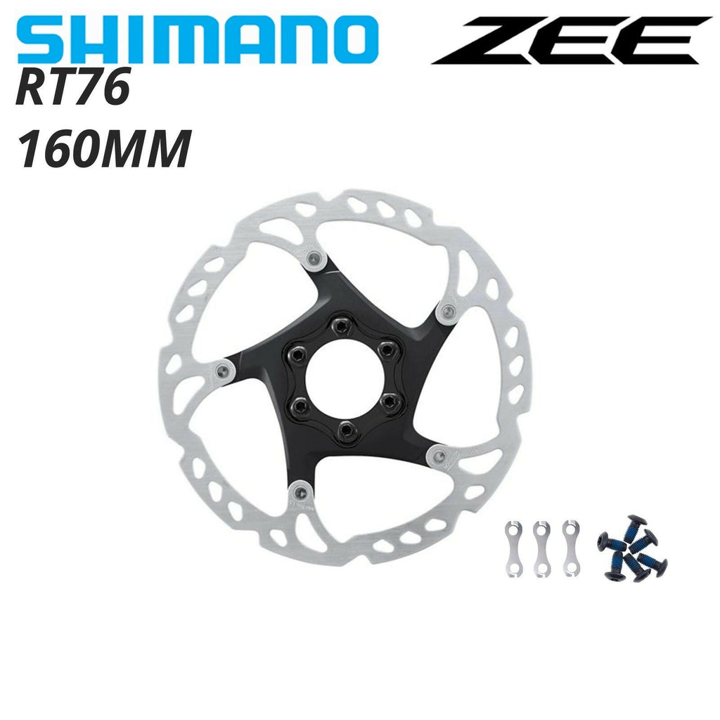 Shimano Deore XT SLX RT76/26/56/66/86 Bike Brake Disc 6 Bolt Ice Point Technology MTB Mountain Bicycle Disc 160MM 180MM 203MM-WAYBIKER