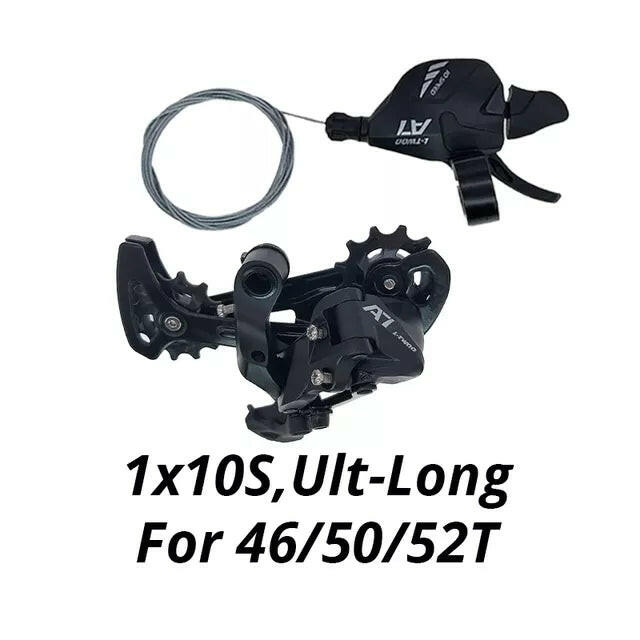 LTWOO A7 1X10 10 Speed Derailleurs Trigger Groupset 10s 10v Shifter Lever  Rear Derailleur Switches Compatible SRAM and SHIMANO-WAYBIKER