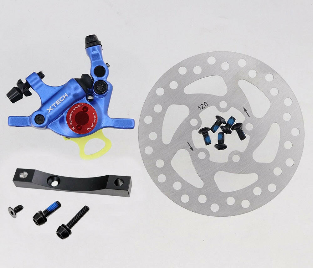 ZOOM Xtech HB100 Aluminium Alloy Hydraulic Brake For Xiaomi M365/Pro Electric Scooter Upgrade M365 Disk Brakes with adapter-WAYBIKER