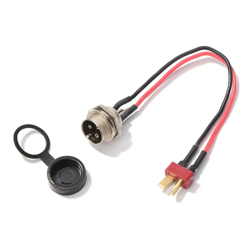 Electric Scooter Power Charger T-head Charging Cable Port Plug for Kugoo M4 Pro Folding KickScooter Replacement Parts-WAYBIKER